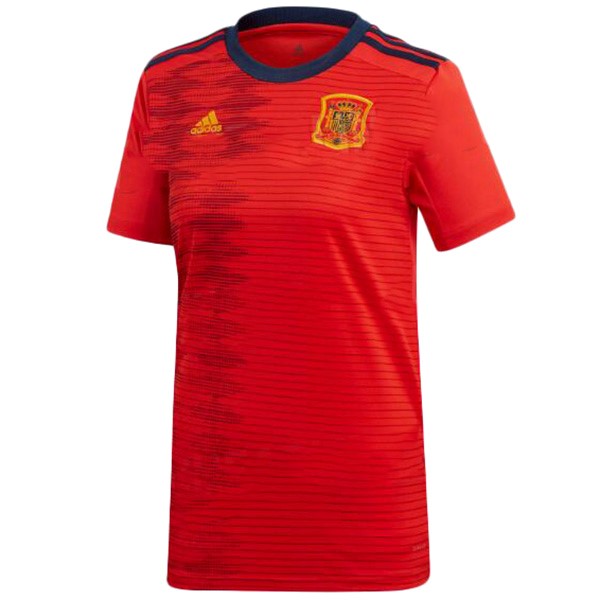 Camiseta España 1ª Mujer 2019 Rojo